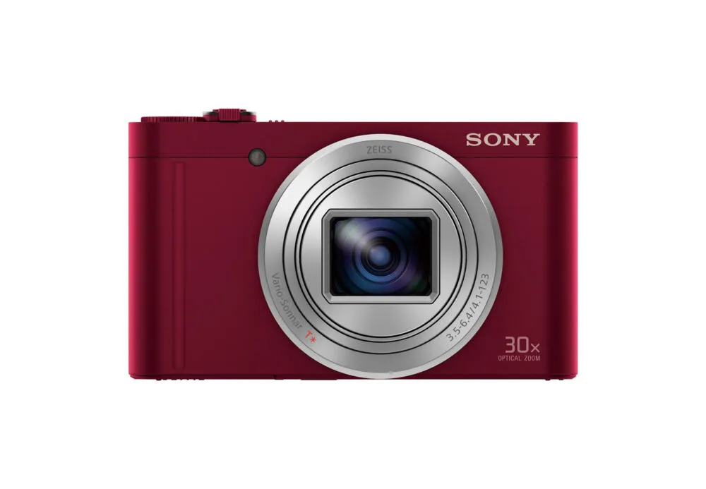 Sony Cyber-shot DSC-WX500/R compact camera 1/2.3" Kompakt kamera 18,2 MP CMOS 4896 x 3264 Piksel Kırmızı Digital Kame