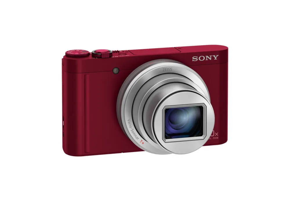 Sony Cyber-shot DSC-WX500/R compact camera 1/2.3" Kompakt kamera 18,2 MP CMOS 4896 x 3264 Piksel Kırmızı Thumbnail 1