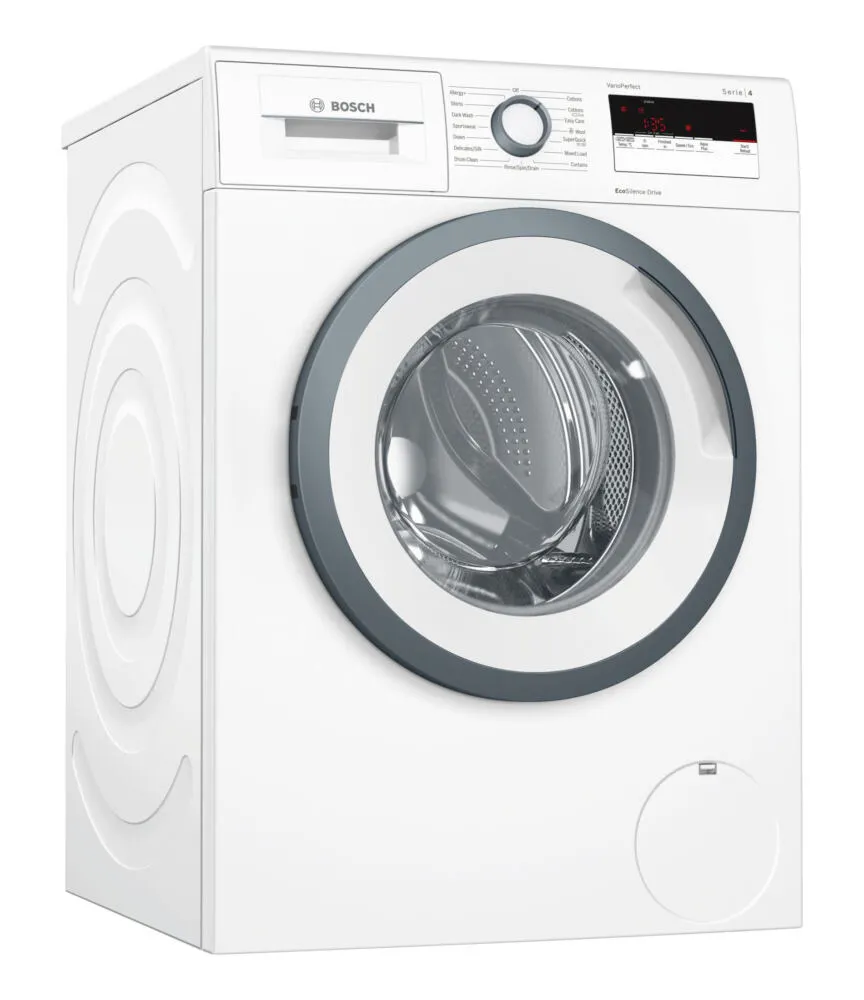 Bosch Serie 4 WAN28150GB çamaşır makinesi Önden yüklemeli 8 kg 1400 RPM Beyaz Çamaşır Makineleri