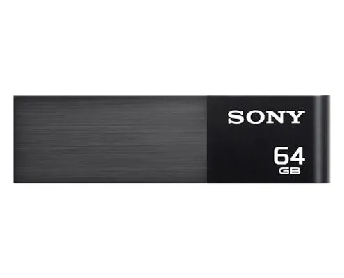 Sony USM64WE3 USB flash sürücü 64 GB A tipi USB 3.2 Gen 1 (3.1 Gen 1) Siyah USB Bellek