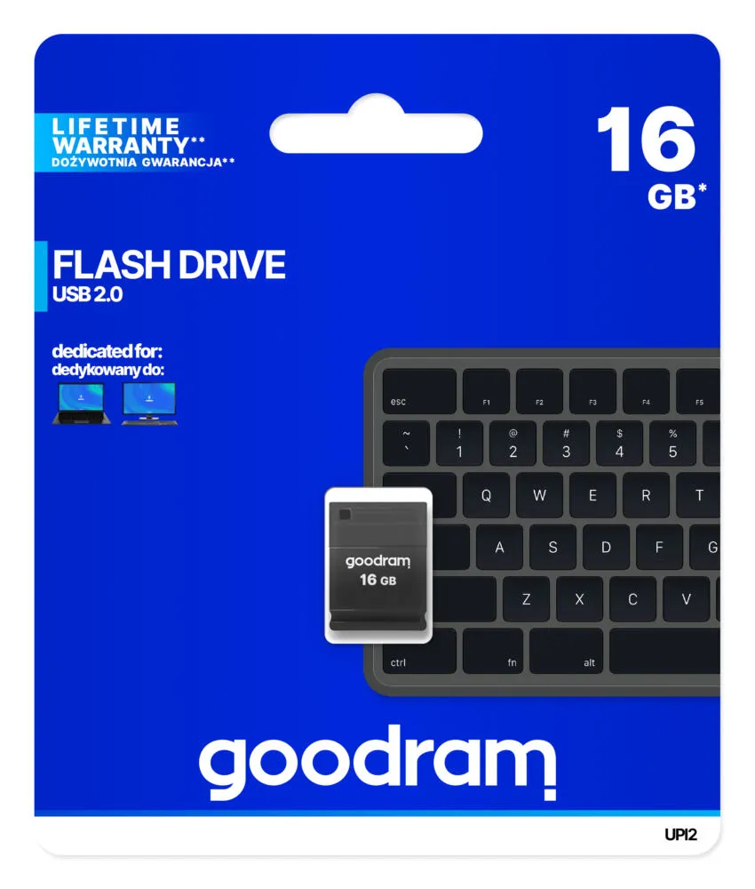 Goodram UPI2 16 GB UPI2-0160K0R11 USB 2.0 Flash Bellek Thumbnail 6