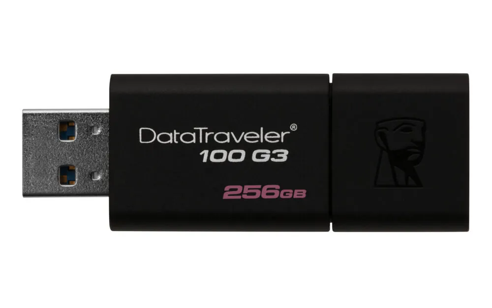 Kingston Technology 100 G3 256 GB DT100G3/256GB USB 3.2 Flash Bellek Thumbnail 8