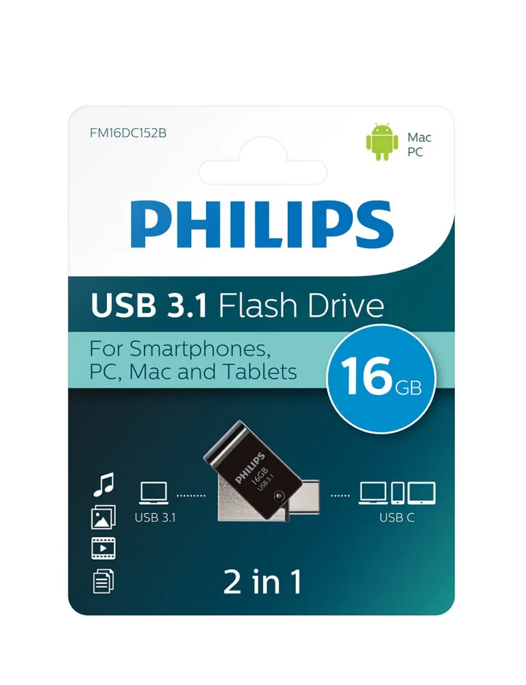 Philips FM16DC152B/00 16 GB USB 3.2 Flash Bellek Thumbnail 14
