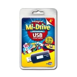 Integral INFD4GBMIDRVFUN 4 GB USB 2.0 Flash Bellek Thumbnail 4