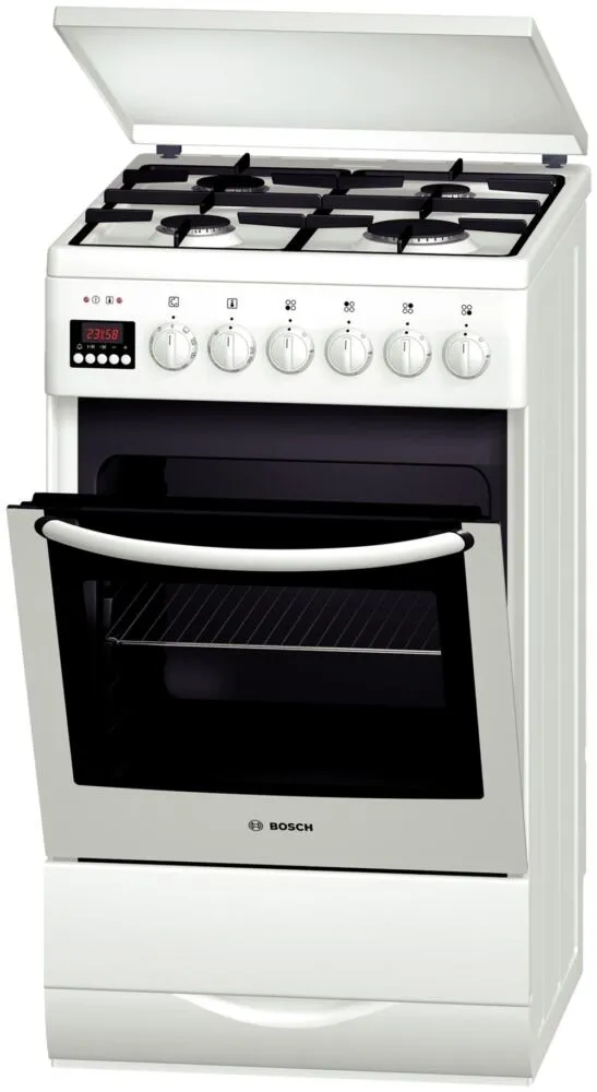 Bosch HSW745020N Ocaklı fırın Bağımsız ocak Elektrik Gaz Beyaz