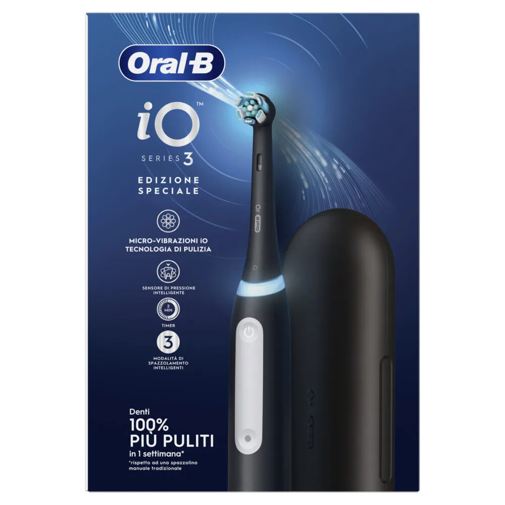 Oral-B 80807630 elektrikli diş fırçası Yetişkin Siyah, Beyaz Thumbnail 3