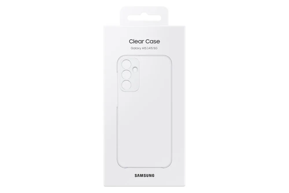 Samsung EF-QA256CTEGWW Cep telefonu kılıfı 16,5 cm (6.5") Kapak Transparan Thumbnail 5
