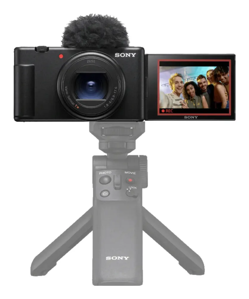 Sony ZV-1 II 1" Kompakt kamera 20,1 MP Exmor RS CMOS 5472 x 3648 Piksel Siyah Thumbnail 2