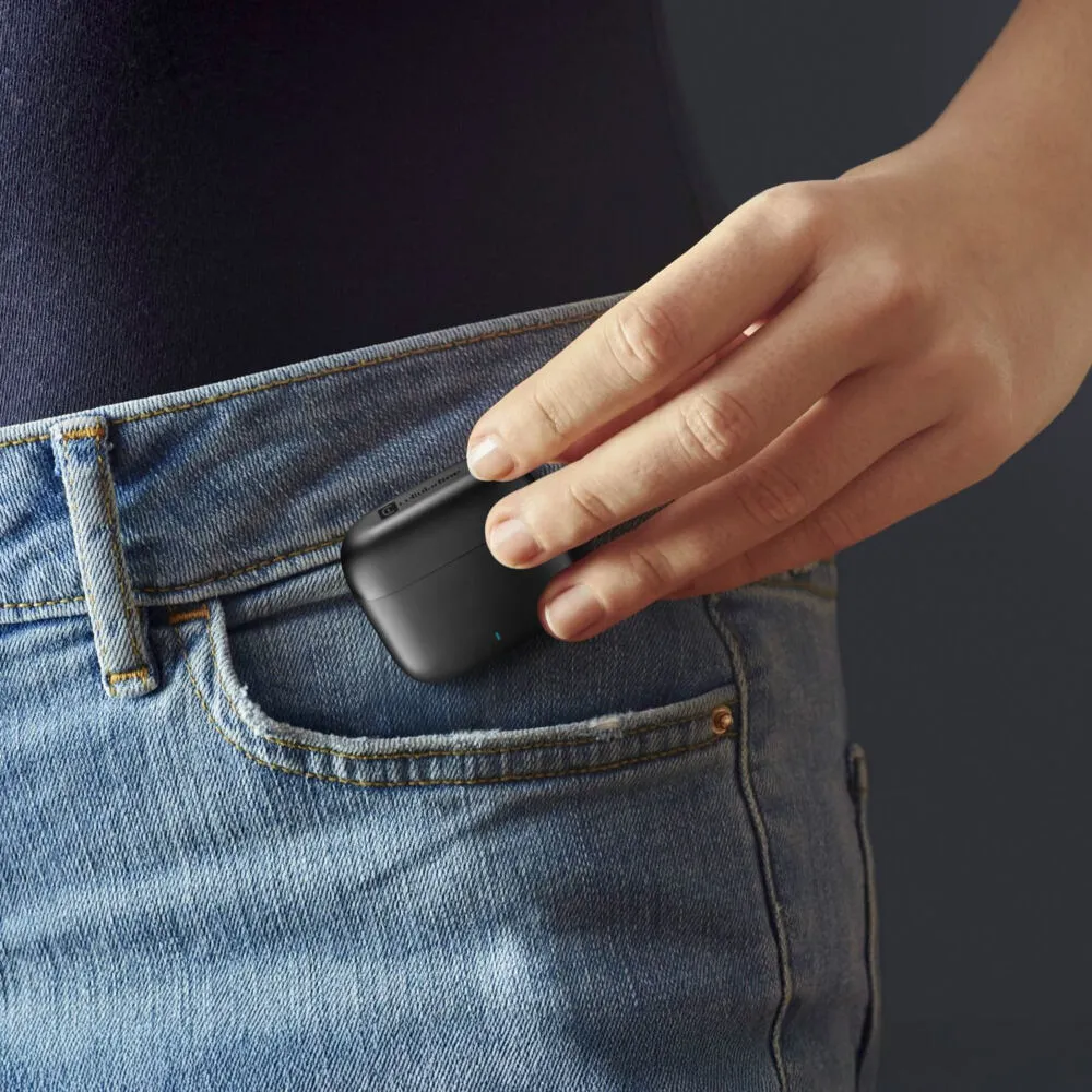Cellularline BTWAVYCAPSULETWSK kulaklık ve mikrofonlu kulaklık True Wireless Stereo (TWS) Kulak içi Aramalar/Müzik Bluetooth Siyah Thumbnail 2