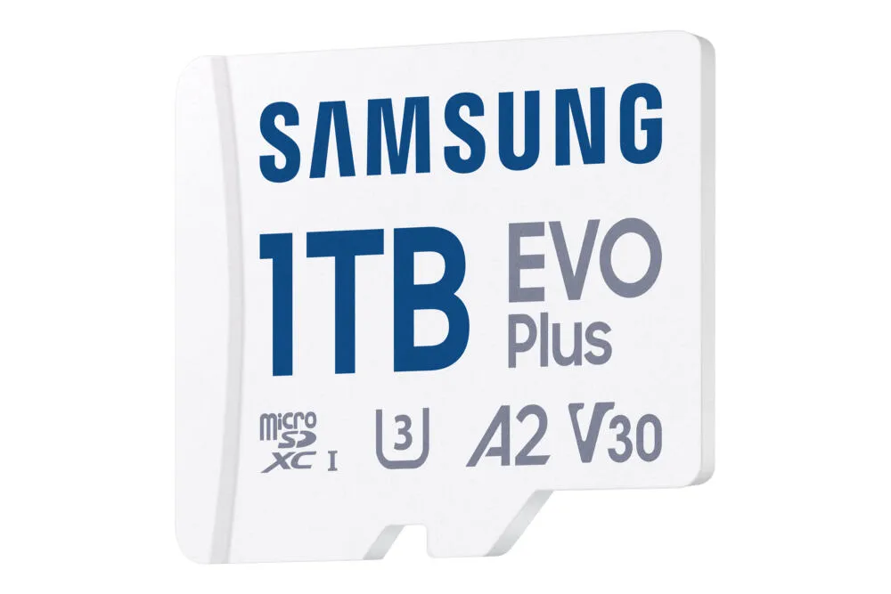 Samsung Micro SD Card EVO PLUS/w Adapter MB-MC1T0SA/APC Thumbnail 2