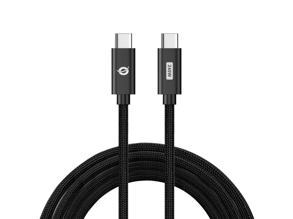 Conceptronic ETTA03B20 USB C to USB C (2 m) USB Kablosu Thumbnail 1