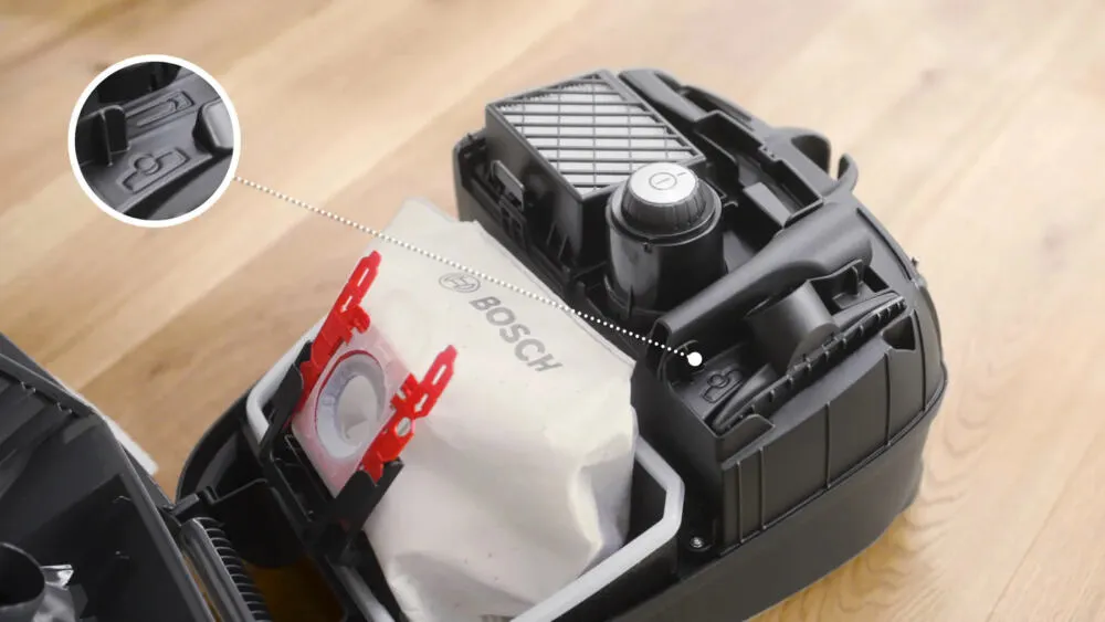 Bosch BGB41PET1 elektrik süpürgesi 4 l Silindir vakum Kuru 700 W Toz torbası Thumbnail 2