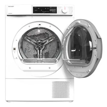 Sharp KD-NHA8S6GW21-EN KD-NHA8S6GW21-BX 8 kg Isı Pompalı Kurutma Makinesi Thumbnail 2