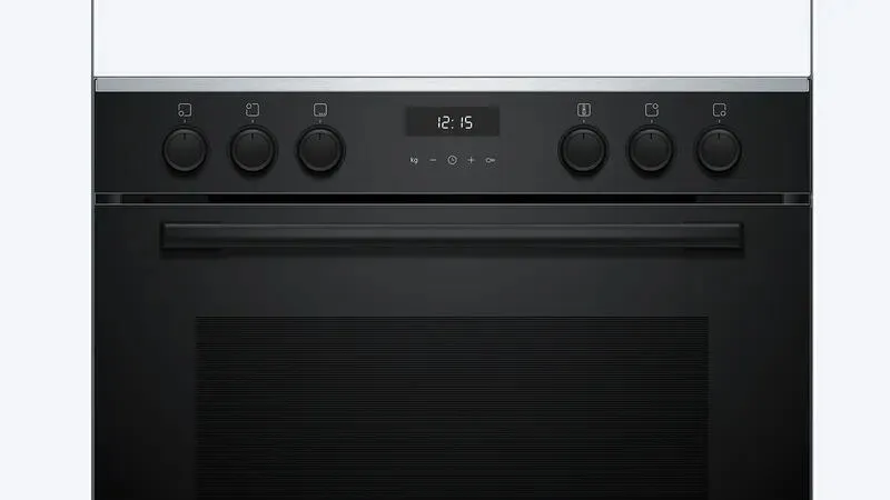 Bosch Serie 6 HEG237BB6 fırın 71 l Siyah Thumbnail 1
