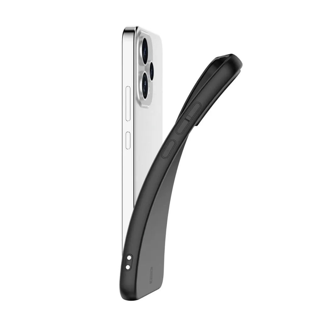 Cellularline MOOD Cep telefonu kılıfı 16,1 cm (6.32") Kapak Siyah Telefon Aksesu