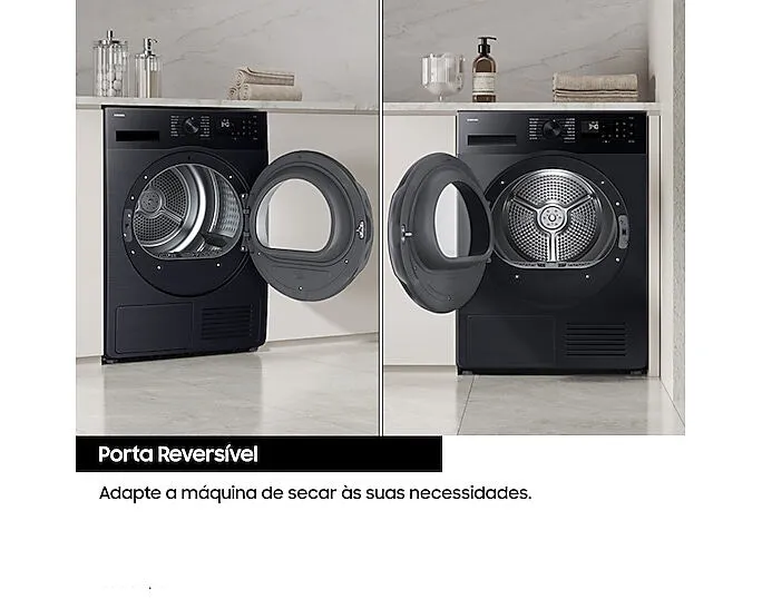 Samsung DV90DG52A0ABEP 9 kg Isı Pompalı Kurutma Makinesi Thumbnail 3
