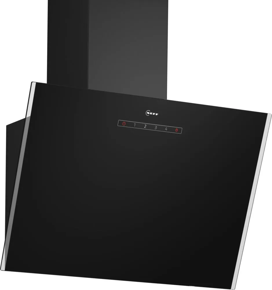 Neff D63IDK1S0 + Z51GIU1X3 Duvara monteli Siyah 430 m³/Saat Davlumbaz ve Aspiratö