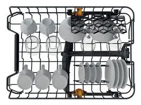 Whirlpool WH2IC10BS7LA0 869991700250 10 Kişilik 9 Programlı Ankastre Bulaşık Makinesi Thumbnail 10