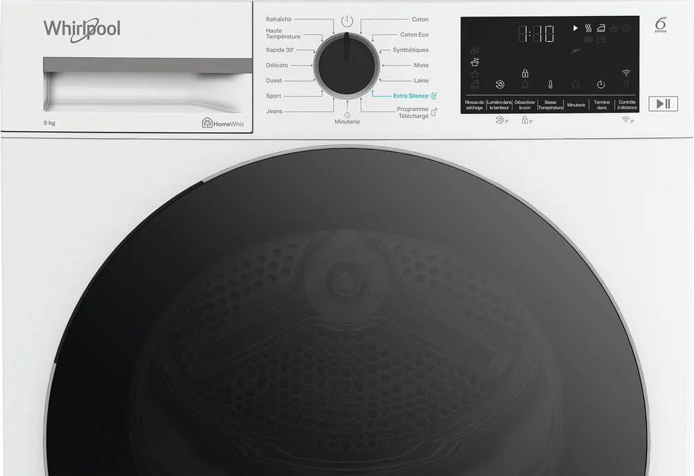 Whirlpool C WD 94M WBS FR X 859991717960 9 kg Isı Pompalı Kurutma Makinesi Thumbnail 8