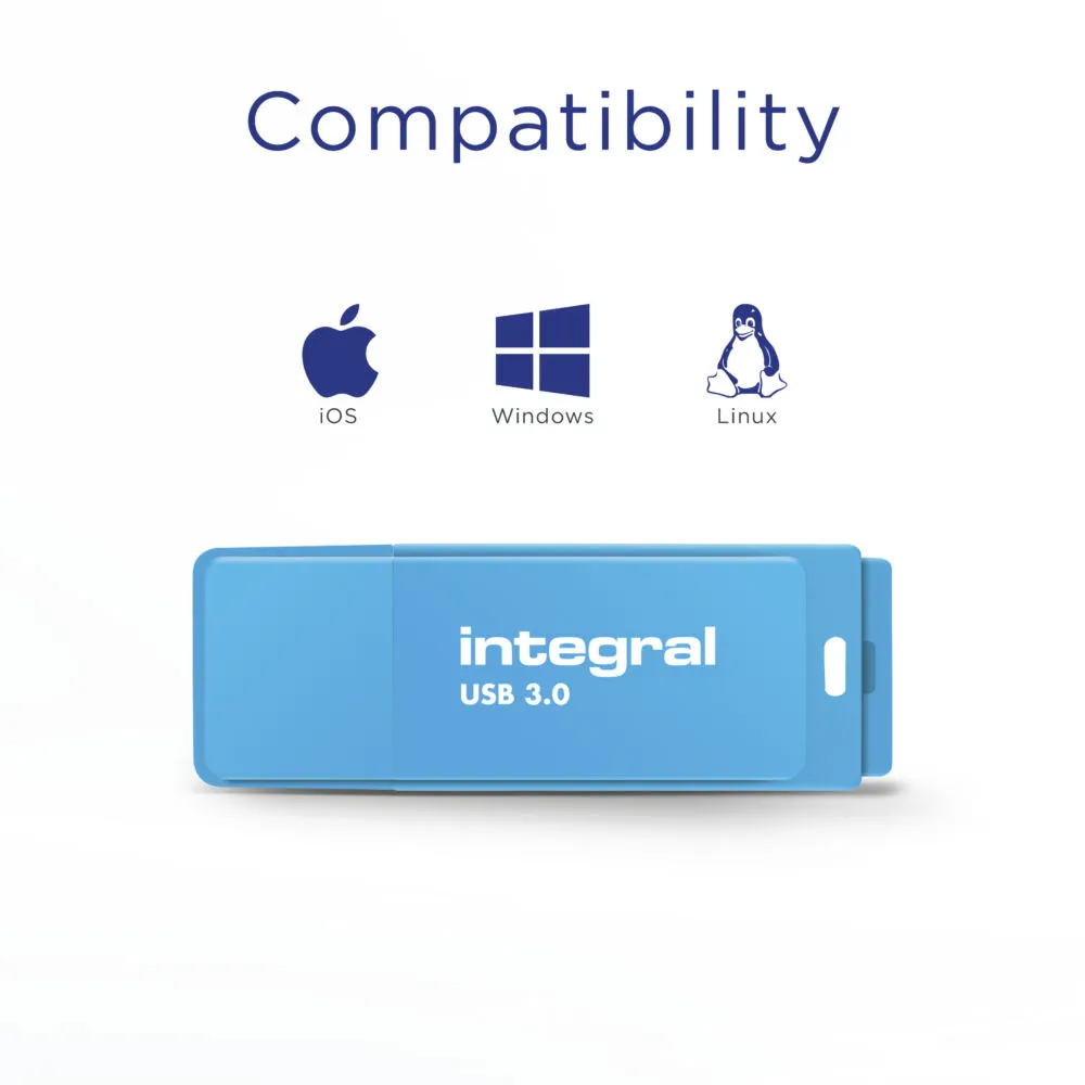 Integral INFD32GBNEONB3.0 32 GB USB 3.2 Flash Bellek Thumbnail 6