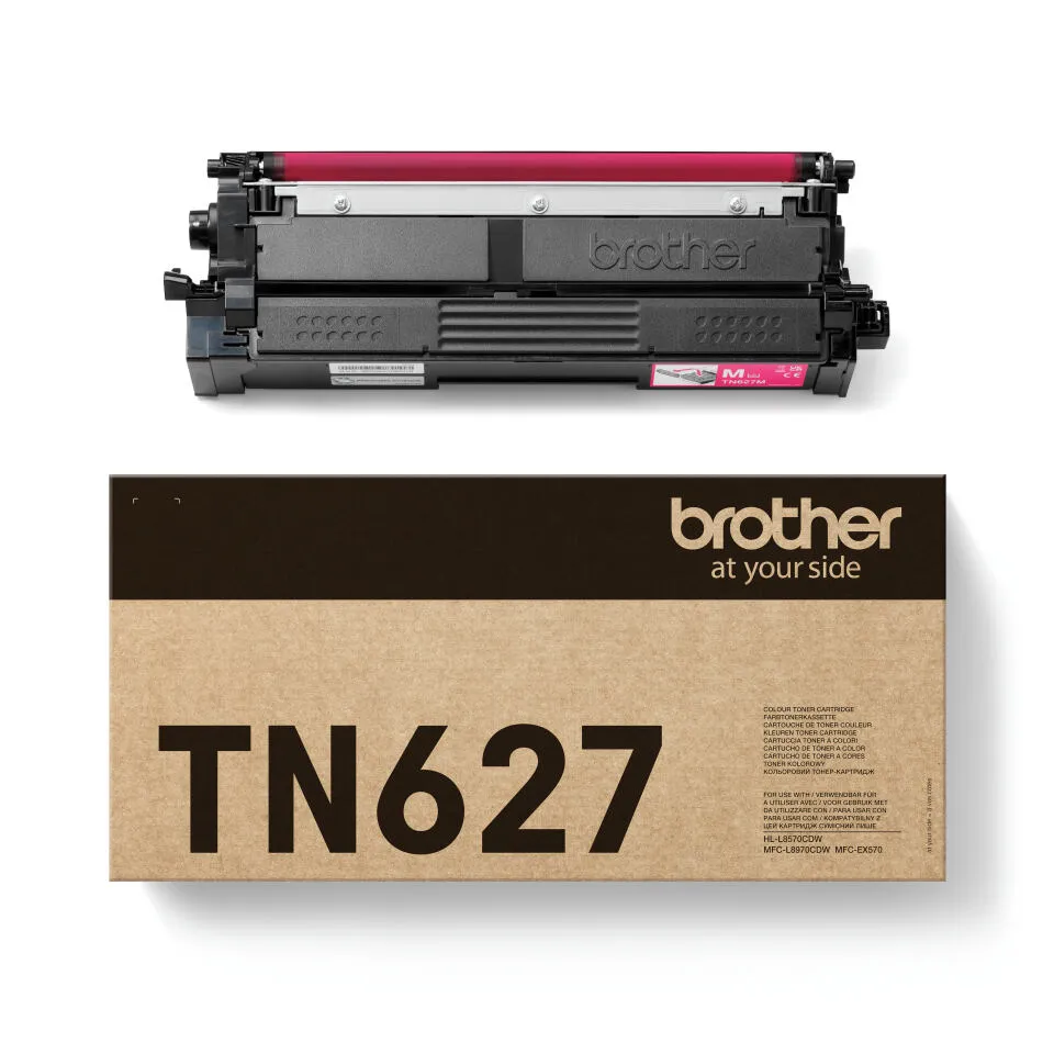 Brother TN-627M toner kartuşu 1 adet Orijinal Macenta Thumbnail 3