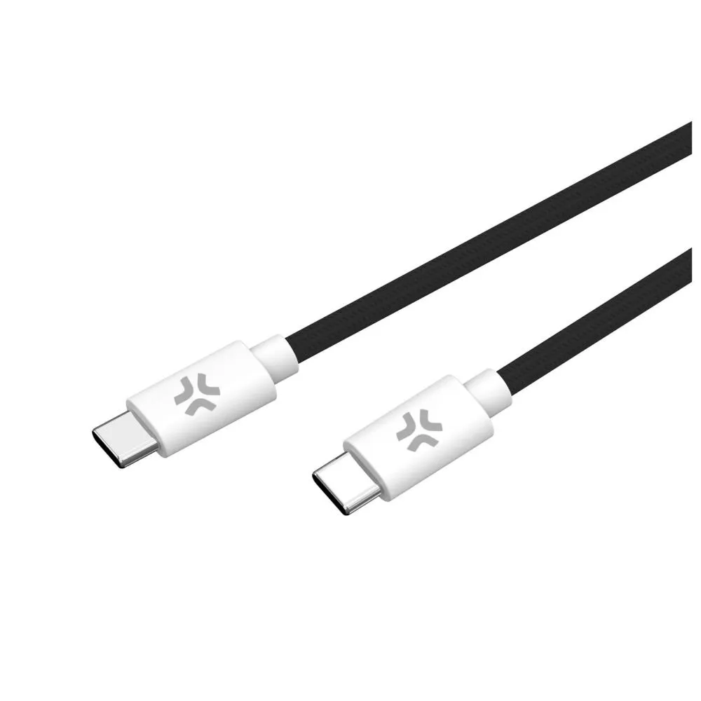 Celly USBCUSBCCOTTBK USB C to USB C (1,5 m) USB Kablosu Thumbnail 2
