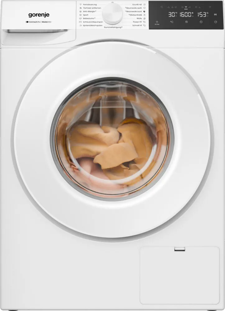 Gorenje WGW474A21 çamaşır makinesi Önden yüklemeli 7 kg 1400 RPM Beyaz Çamaşır Makineleri