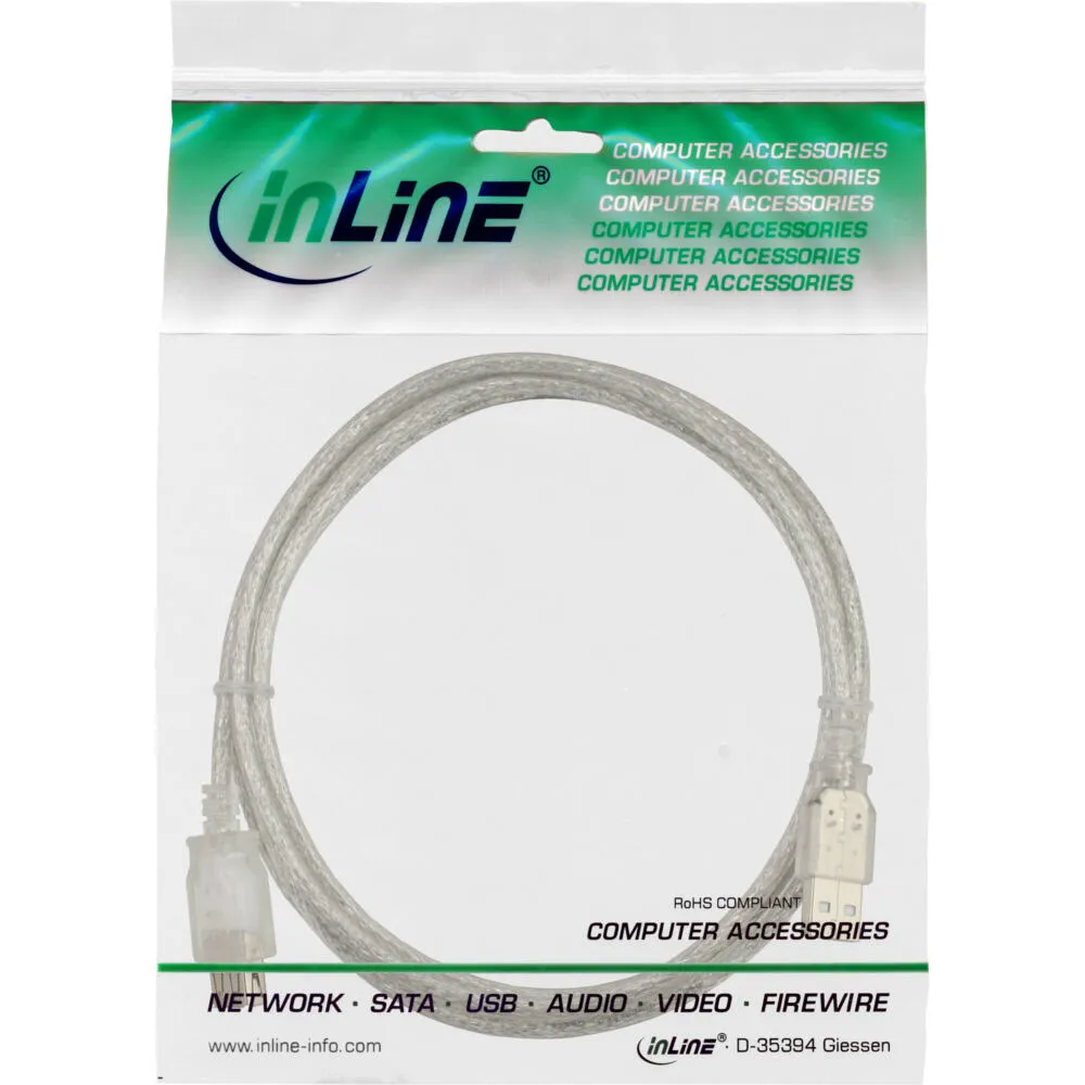 InLine 34650 USB A to USB A (0,5 m) USB Kablosu Thumbnail 0
