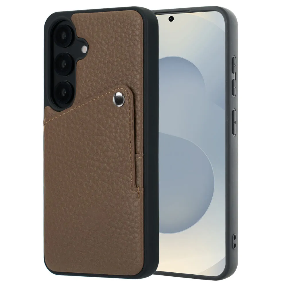 Selencia SH00092154 Cep telefonu kılıfı 15,8 cm (6.2") Kapak Kahverengi Telefon Aksesu