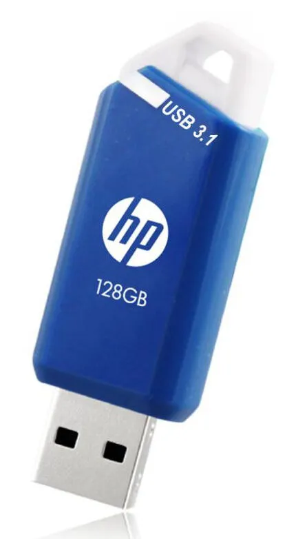 HP X755W PACK x3 P-HPFD755W128X3-GE 128 GB USB 3.2 Flash Bellek Thumbnail 4