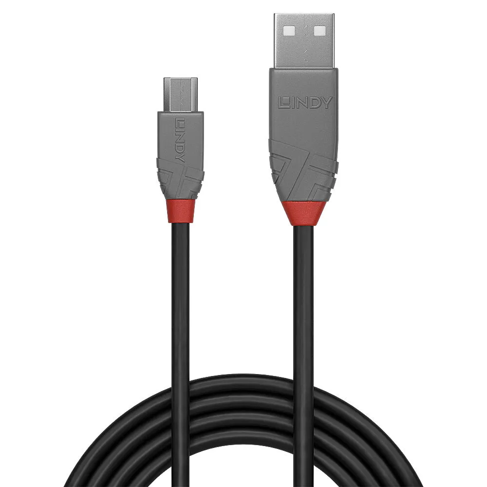Lindy 36732 USB A to Micro-USB B (1 m) USB Kablosu Thumbnail 1