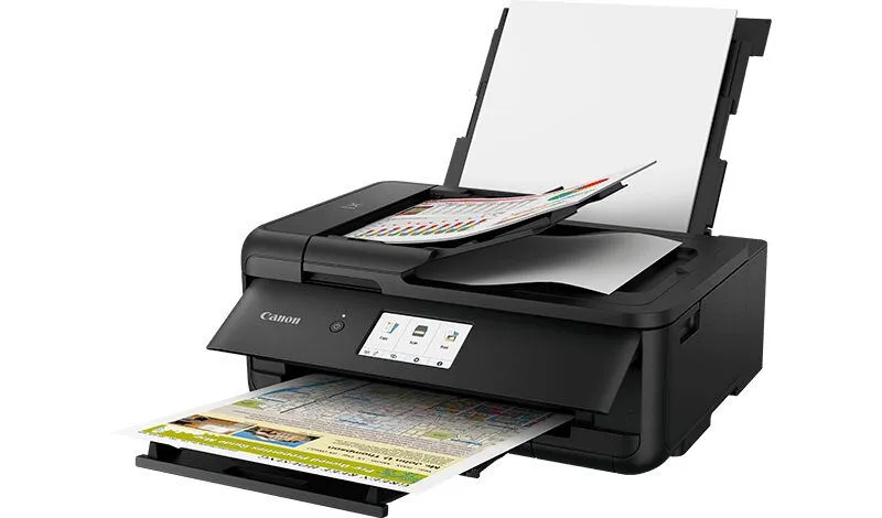 Canon PIXMA TS9550a 2988C038 Mürekkep Püskürtmeli Renkli Wi-Fi Çok Fonksiyonlu Yazıcı Thumbnail 3