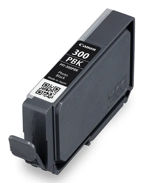 Canon PFI-300 mürekkep kartuşu 1 adet Orijinal Fotoğraf siyah