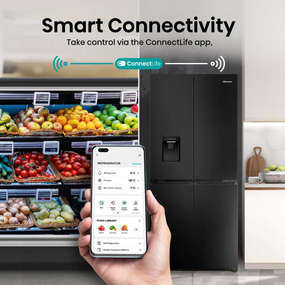 Hisense RQ5P470SMFE 482 Litre No-Frost Buzdolabı Thumbnail 2