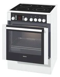 Bosch HLN454420 Ocaklı fırın Bağımsız ocak Elektrik Seramik Beyaz