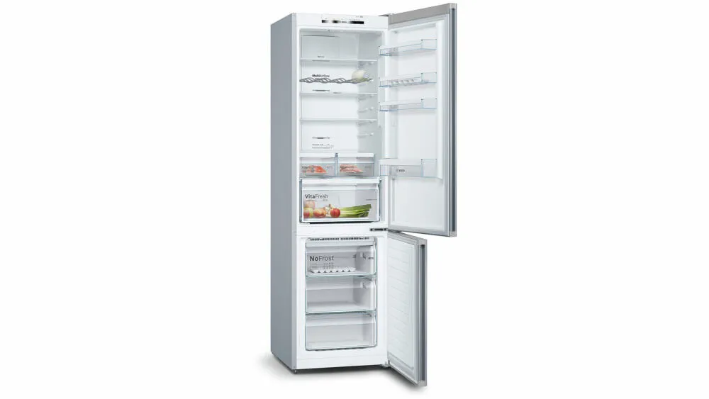 Bosch KVN39IG3A donduruculu buz dolabı Solo 366 l Gri Buzdolabı