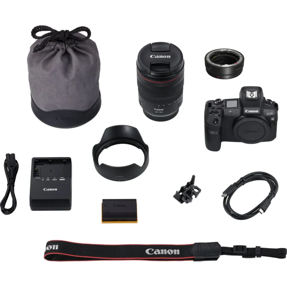 Canon EOS R + EF to RF adapter + RF 24-105mm f/4L IS USM 3075C058 Thumbnail 14