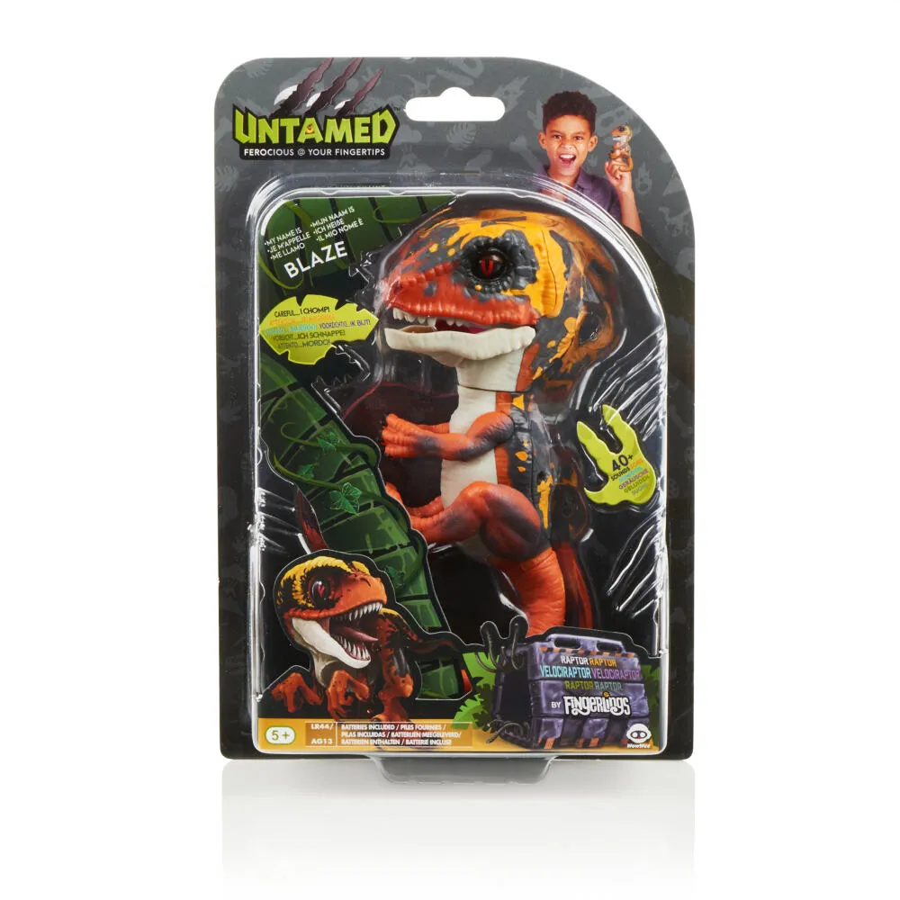 WowWee Untamed Dino Baby Velociraptor - Blaze 3781 Thumbnail 0