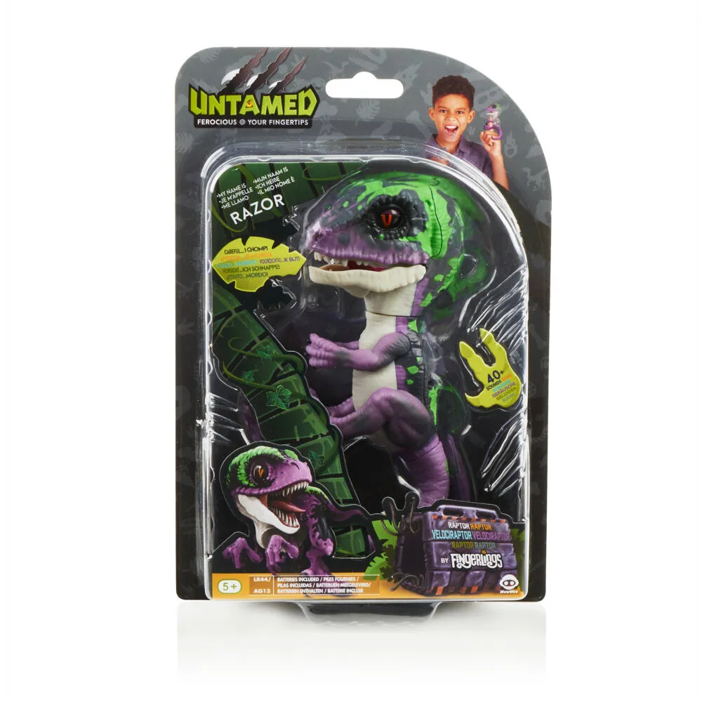 WowWee Untamed Dino Baby Velociraptor - Razor 3784 Thumbnail 3