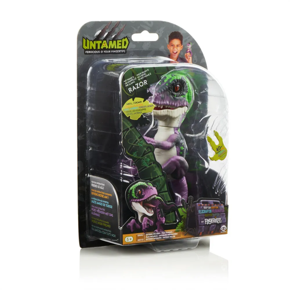 WowWee Untamed Dino Baby Velociraptor - Razor 3784 Thumbnail 1