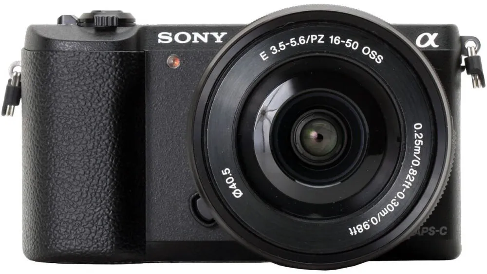 Sony α 5100 + E PZ 16-50mm MILC 24,3 MP CMOS 6000 x 4000 Piksel Siyah Digital Kame