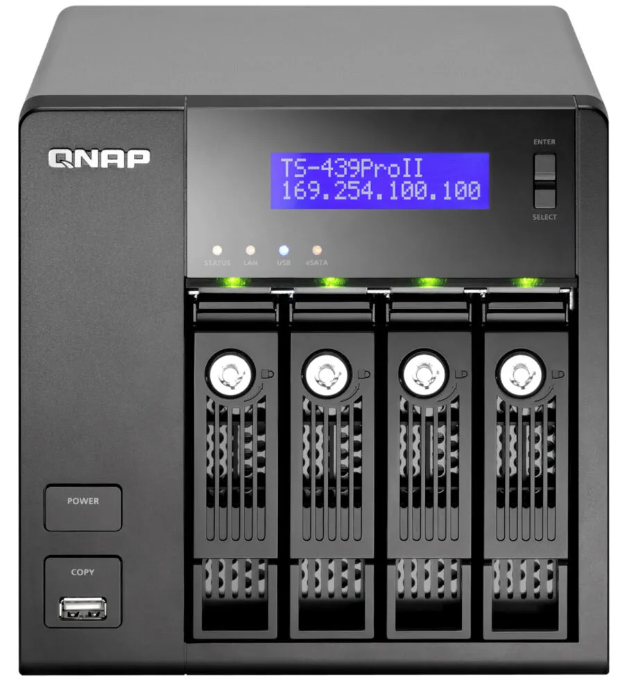 QNAP TS-439 Pro II+ 1 GB Thumbnail 3