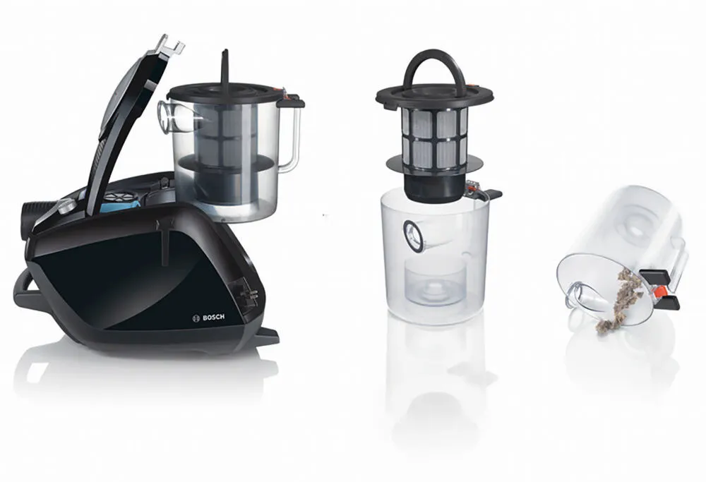 Bosch Relaxxx BGS5ECO66R 3 l Silindir vakum Kuru 550 W Torbasız Elektrikli Süpürge Thumbnail 1