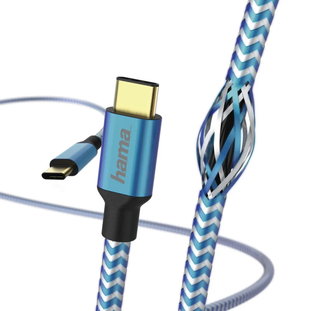 Hama Reflective 00183288 USB C to USB C (1,5 m) USB Kablosu Thumbnail 2