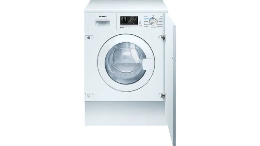 Siemens iQ500 WK14D541FF çamaşır kurutma makinesi Ankastre Önden yüklemeli Beyaz Kurutmalı Çamaşır Makinesi