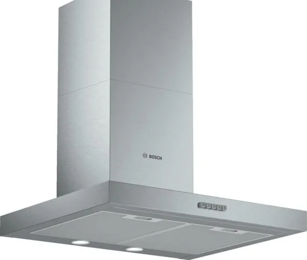 Bosch Serie 2 DWB65BC50T ocak bacası Duvara monteli Paslanmaz çelik 612 m³/Saat Davlumbaz ve Aspiratö