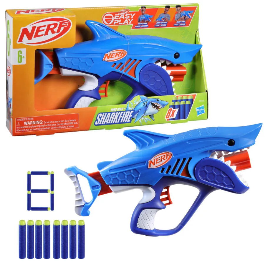 Nerf Junior Wild Sharkfire F8645EU4 Thumbnail 2