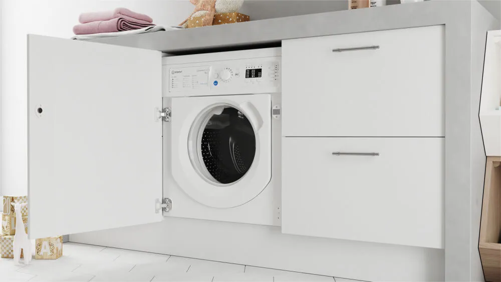 Indesit BI WMIL 81485 UK 8 kg 1351 Devir Çamaşır Makinesi Thumbnail 7