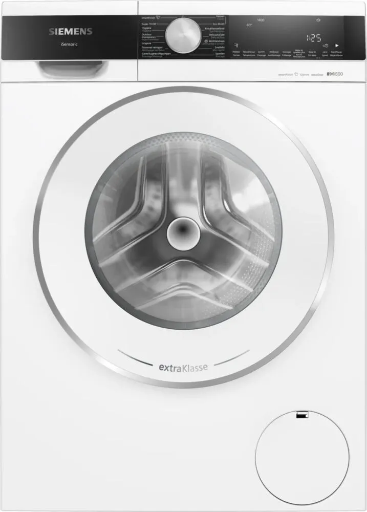 Siemens iQ500 WG44G2ZSFG çamaşır makinesi Önden yüklemeli 9 kg 1351 RPM Beyaz Çamaşır Makineleri