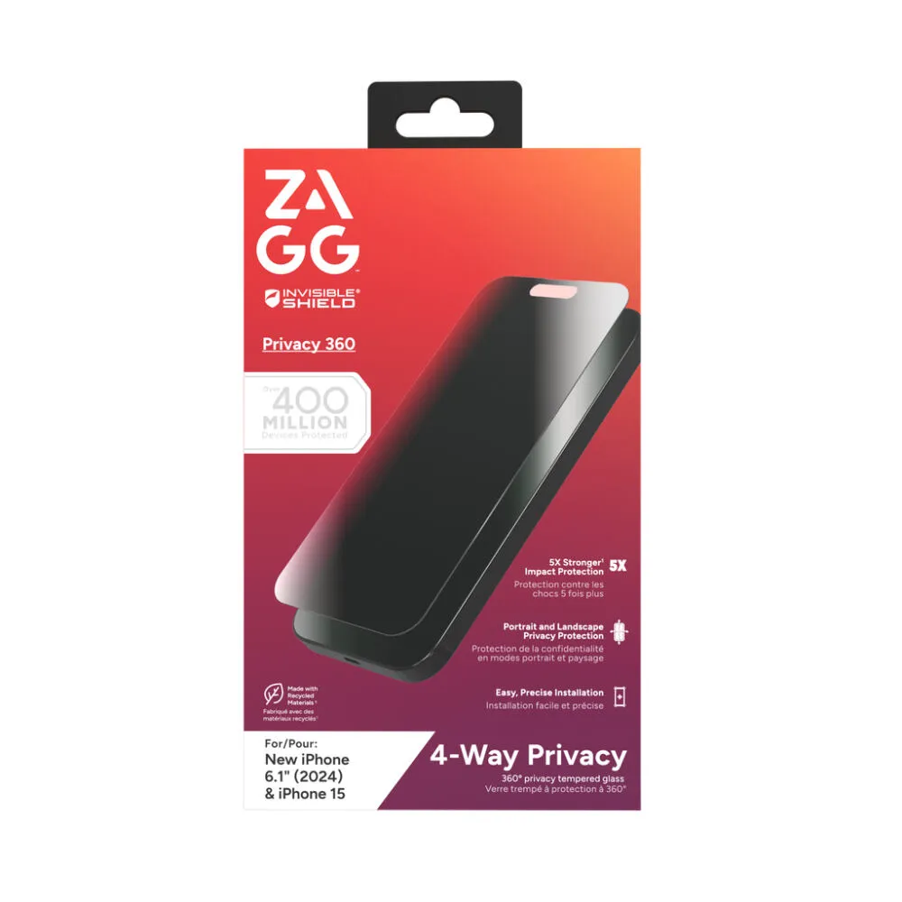 ZAGG InvisibleShield Glass Elite Privacy 360 200114874 Thumbnail 6